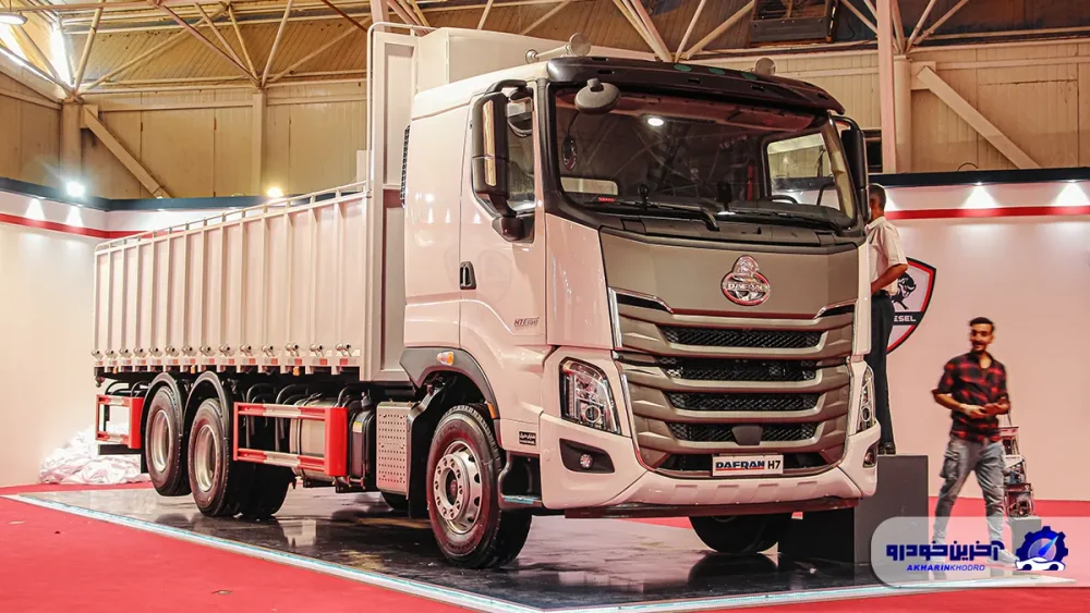 کامیون باری 26 تن دافران معرفی شد