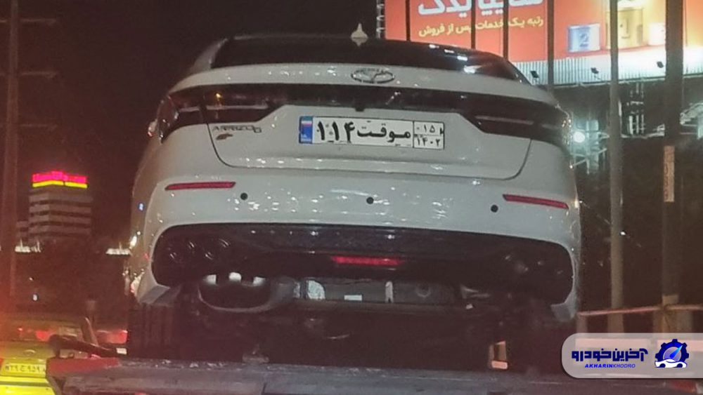 سدان جدید مدیران خودرو در حال حمل دیده شد