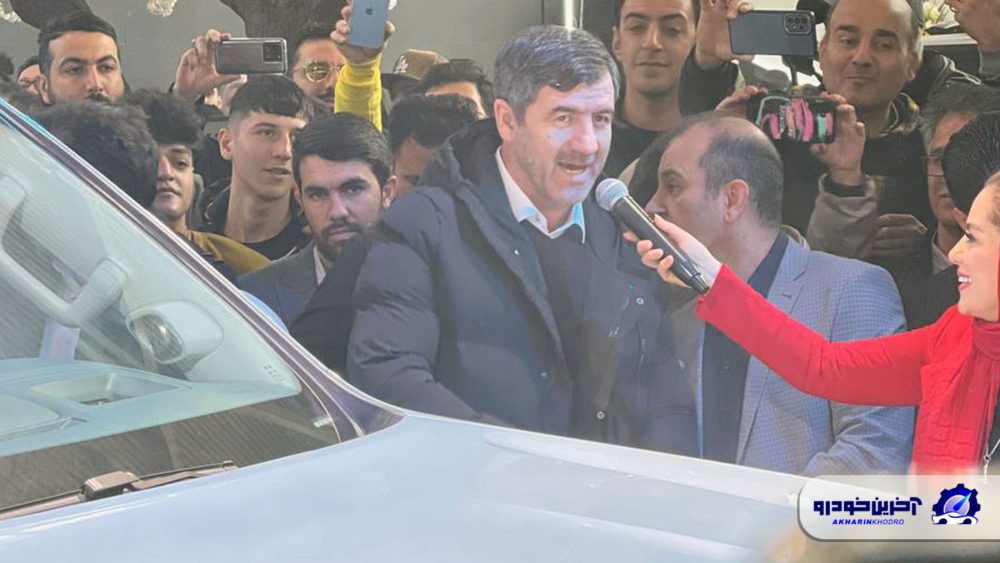 کریم باقری در رونمایی از بایک BJ60