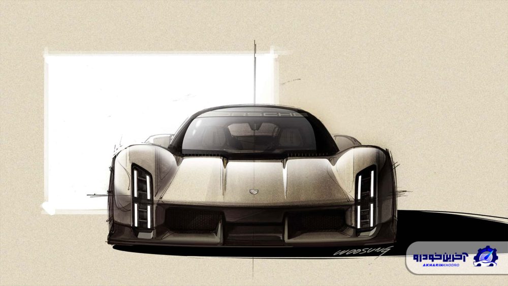 نمای جلو پورشه Mission X