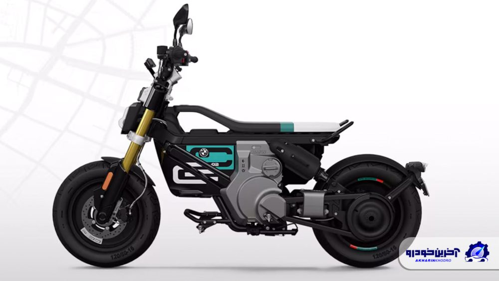 نمای جانبی موتور BMW CE 02