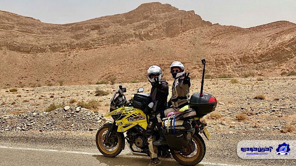 موتورسیکلت سوزوکی V-Storm 1050XT زوج جوان