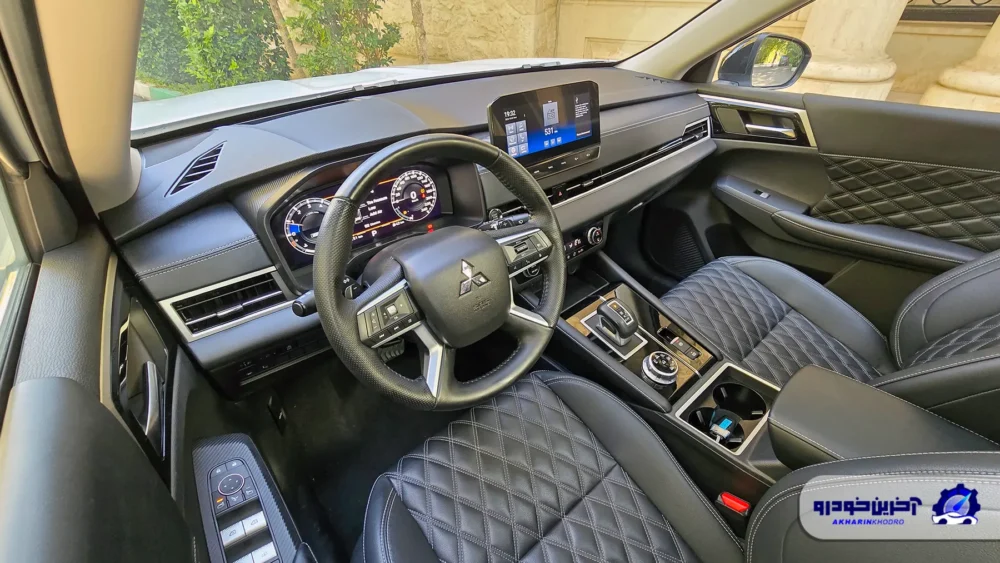 ویدیوی تست شاسی بلند جدید میتسوبیشی در ایران؛ اوتلندر دو دیفرانسیل