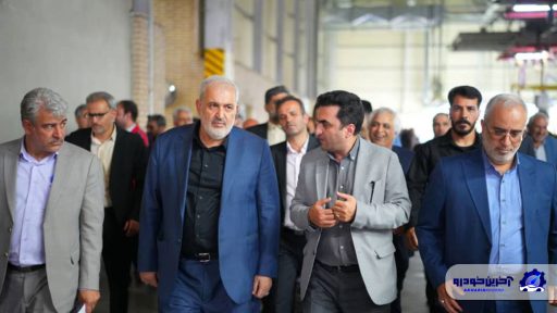 بازدید وزیر از خط تولید خودروی برقی اسکای ول