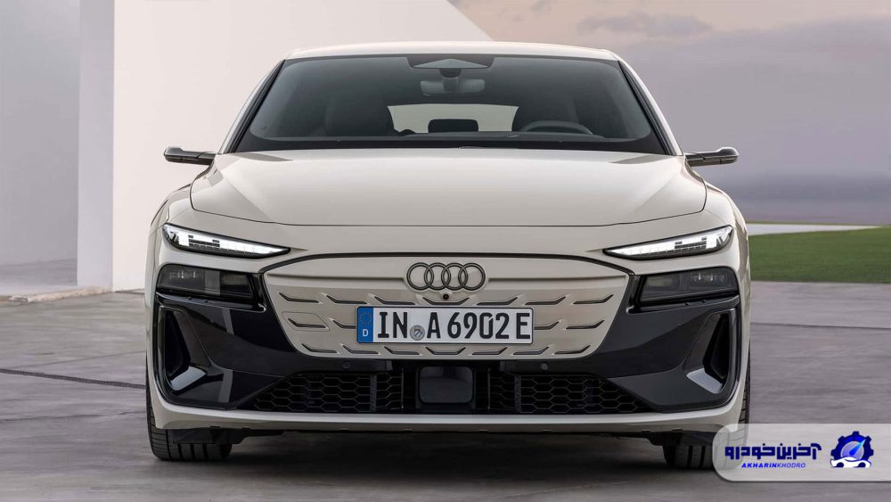 نمای رو به رو آئودی A6 E-Tron