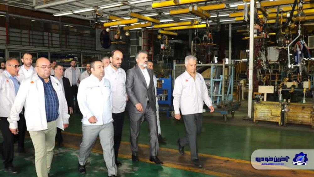 بازدید مدیرعامل گروه سایپا