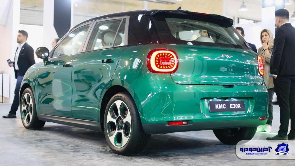 KMC E30X در نمایشگاه خودرو تبریز