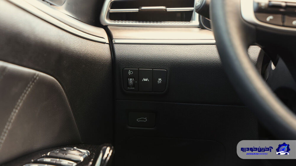 دکمه های کیا K5 توربو