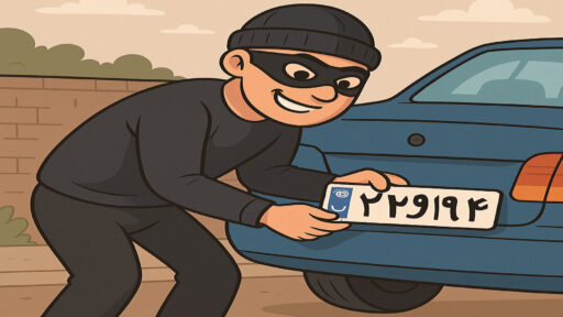 مفقود شدن پلاک خودرو