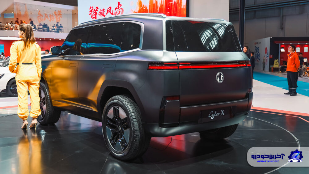 ام جی سایبر ایکس (MG Cyber X) در شانگهای معرفی شد؛ شاسی بلندی برقی با طراحی خاص