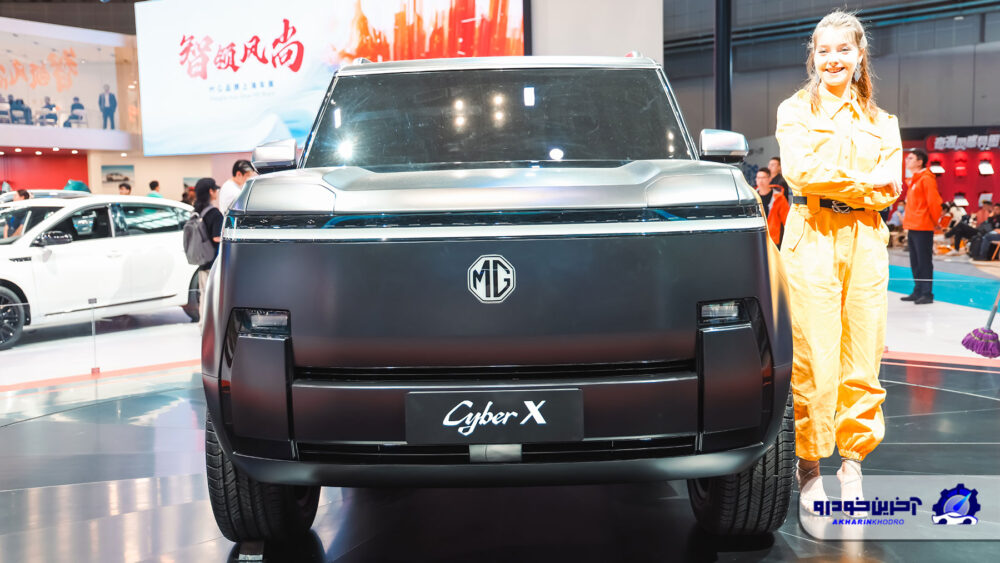 ام جی سایبر ایکس (MG Cyber X) در شانگهای معرفی شد؛ شاسی بلندی برقی با طراحی خاص