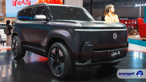 ام جی سایبر ایکس (MG Cyber X) در شانگهای معرفی شد؛ شاسی بلندی برقی با طراحی خاص