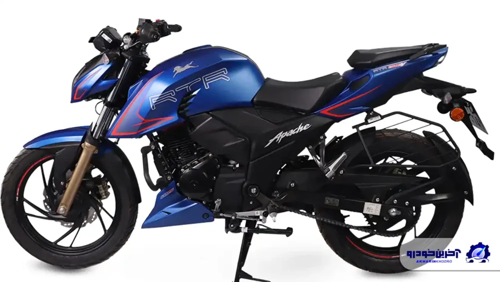 طراحی آپاچی RTR 200 نیو فیس