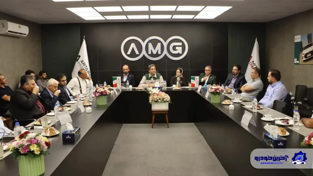 بازدید نمایندگان گروه خودروسازی آرتابان از کارخانه AMG