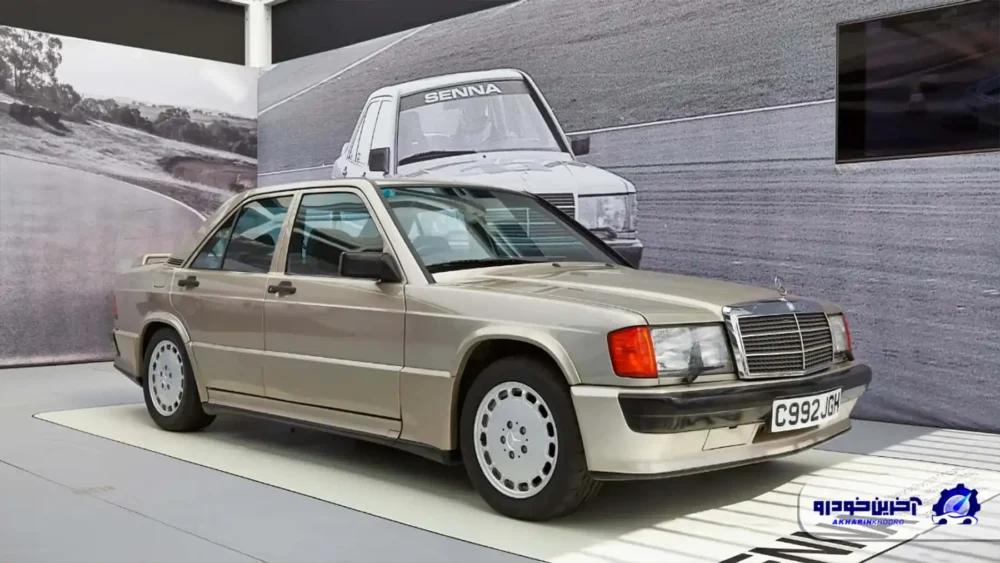 فروش خودروی یک اسطوره ؛ مرسدس بنز 190 E متعلق به آیرتون سنا به حراج میرود