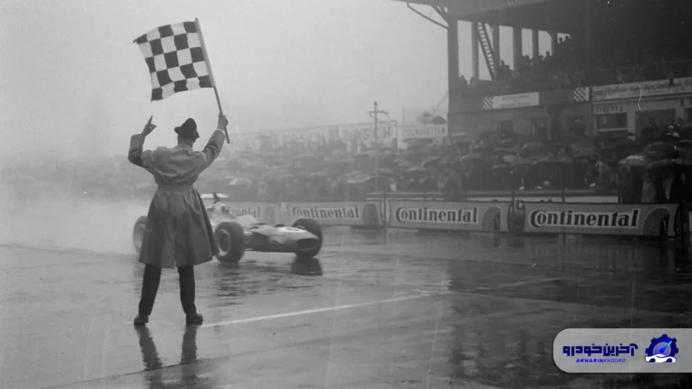 مسابقه شماره 14؛ پیروزی جکی استوارت در مه غلیظ نوربرگرینگ - گرندپری آلمان ۱۹۶۸