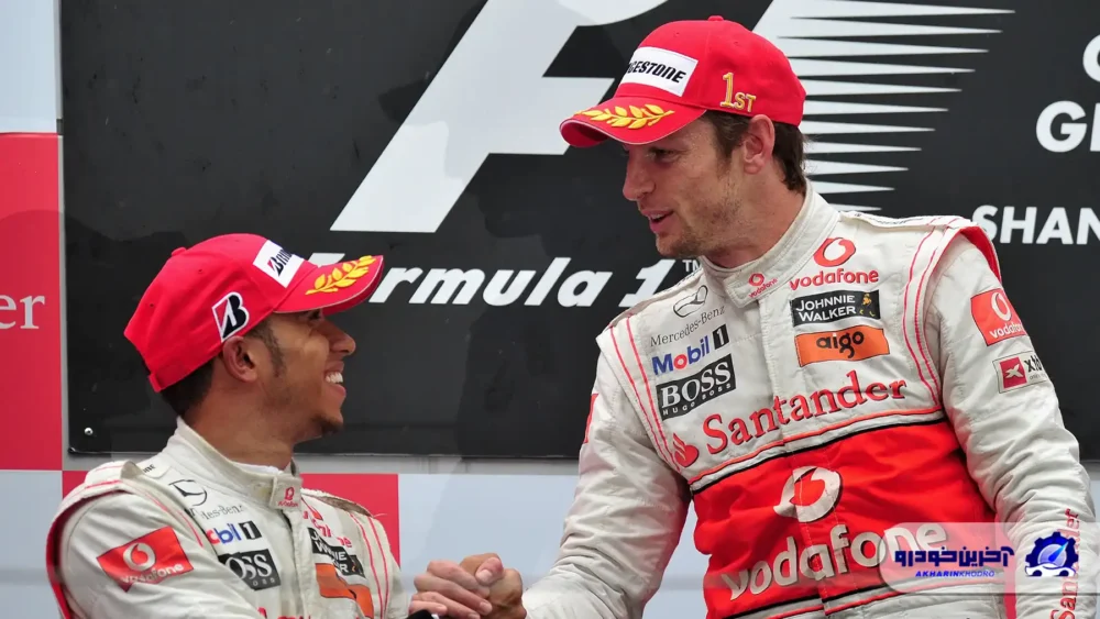 لوئیس همیلتون (Lewis Hamilton) و جنسن باتن (Jenson Button)