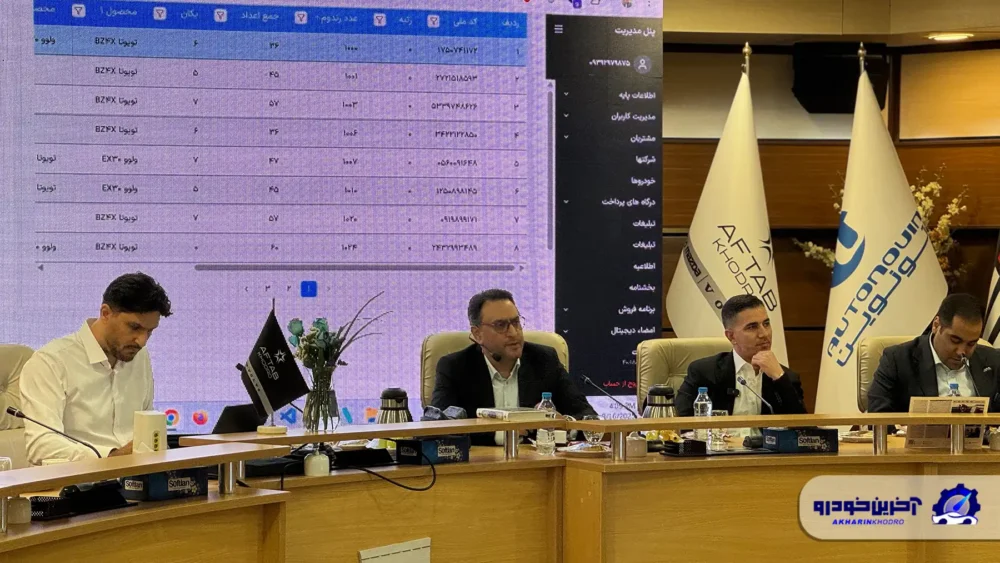 قرعه کشی خودروهای برقی پلتفرم اتونوین انجام شد 