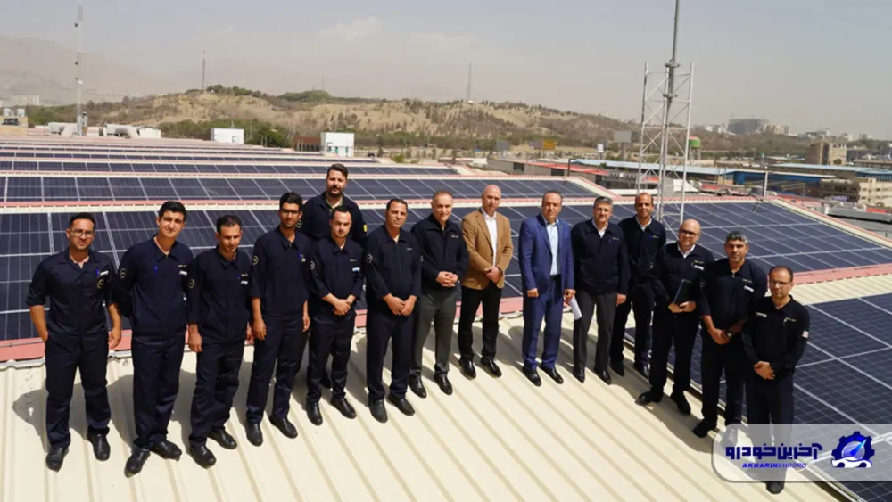 کروز بزرگترین نیروگاه خورشیدی سقفی تهران را افتتاح کرد