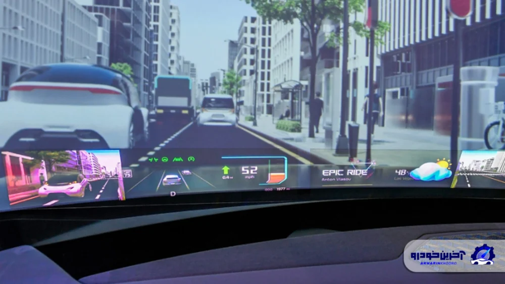 انقلاب دیجیتال در کابین خودرو ؛ وقتی شیشه ها به نمایشگر های هوشمند تبدیل می شوند