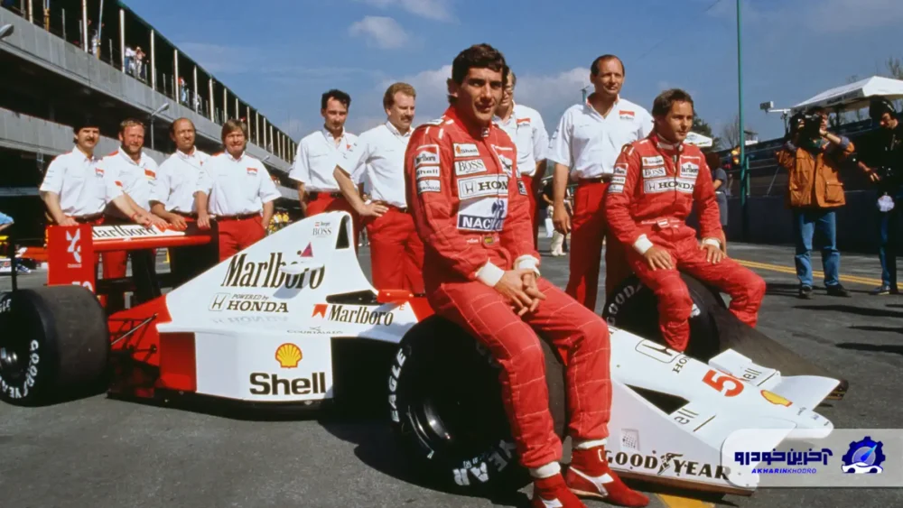 رانندگان: آیرتون سنا (Ayrton Senna) و گرهارد برگر (Gerhard Berger)