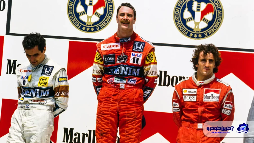 مسابقه شماره 10 ؛ سبقت دیوانه‌وار و نمادین نایجل منسل و کسب پیروزی - گرندپری بریتانیا 1987