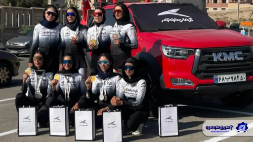 قهرمانی و رکورد شکنی برای بانوان دوچرخه سوار کرمان موتور