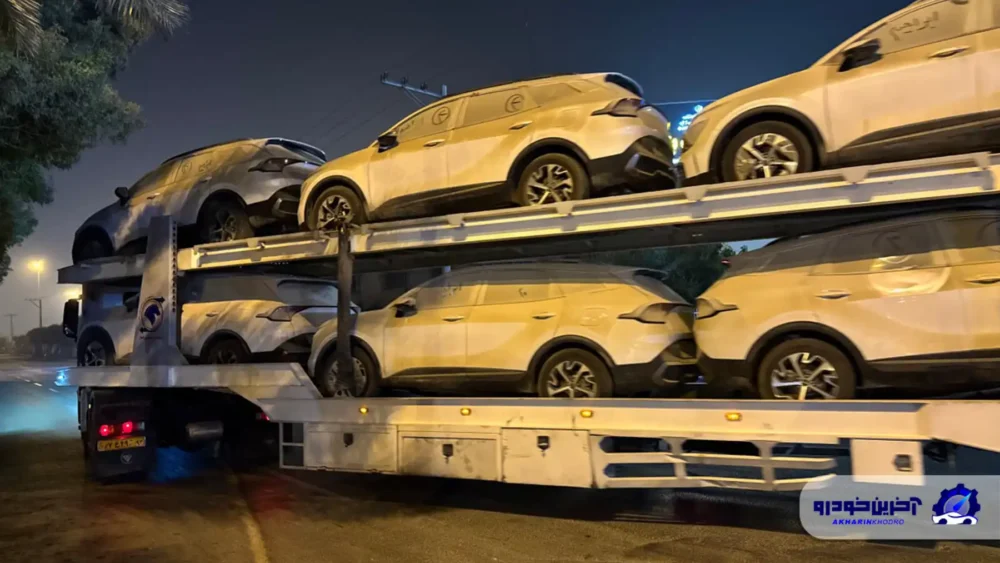 خروج محموله جدید خودروهای کوشا خودرو از گمرک و آغاز تحویل به مشتریان