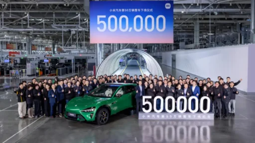 جهش بزرگ غول چینی در صنعت خودرو؛ ۵۰۰ هزارمین خودروی شیائومی از خط تولید خارج شد