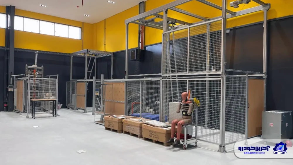 بازدید از اولین مرکز تست تصادف کشور با استانداردهای بین المللی