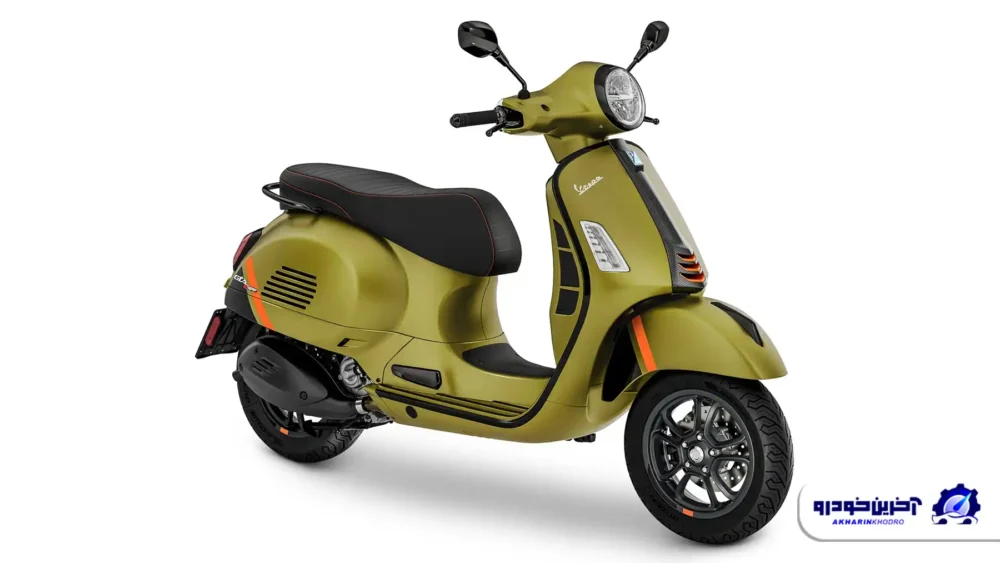 طراحی ظاهری اسکوتر وسپا جی تی اس 300