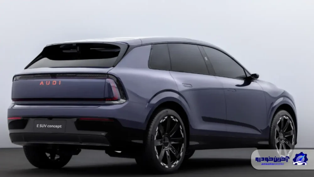 شاسی بلند برقی آئودی AUDI E در گوانگژو رونمایی کرد؛ کانسپتی برای ارائه تصویری از آینده