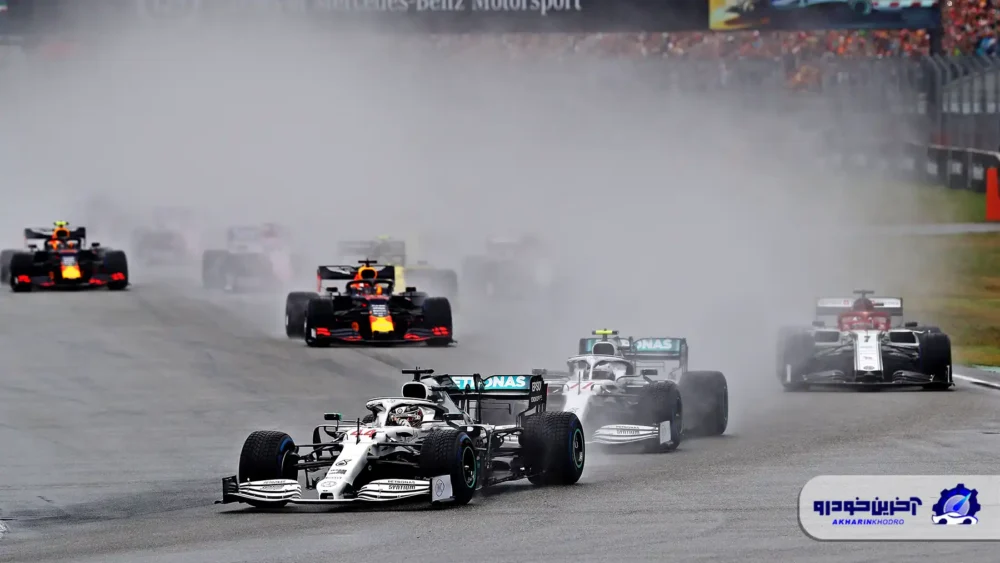 مسابقه شماره 6 ؛ شرایط آب و هوایی وحشی هوکنهایم و سکوی غیرمنتظره دنیل کیات - گرندپری آلمان 2019