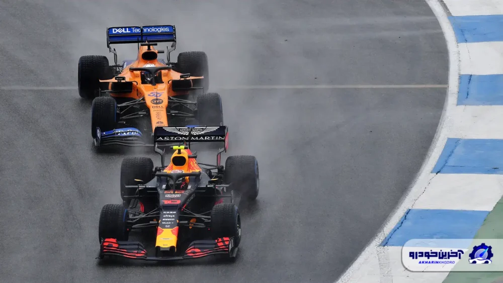 مسابقه شماره 6 ؛ شرایط آب و هوایی وحشی هوکنهایم و سکوی غیرمنتظره دنیل کیات - گرندپری آلمان 2019