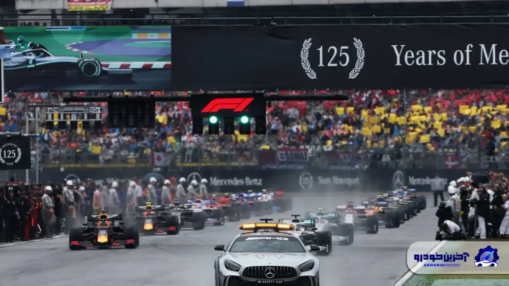 مسابقه شماره 6 ؛ شرایط آب و هوایی وحشی هوکنهایم و سکوی غیرمنتظره دنیل کیات - گرندپری آلمان 2019