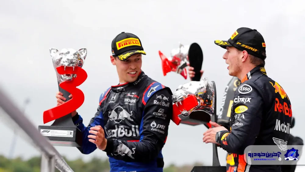 مسابقه شماره 6 ؛ شرایط آب و هوایی وحشی هوکنهایم و سکوی غیرمنتظره دنیل کیات - گرندپری آلمان 2019