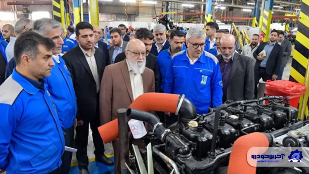 تاکید رییس شورای شهر تهران بر نوسازی ناوگان عمومی با محصولات ایرانخودرو دیزل