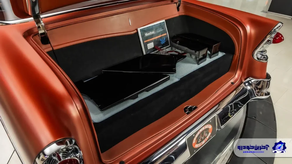 فروش جواهری کلاسیک توسط ونگارد موتور؛ شورولت بل ایر بازسازی‌شده با قلب V8 و قیمت نجومی