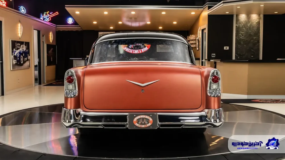 فروش جواهری کلاسیک توسط ونگارد موتور؛ شورولت بل ایر بازسازی‌شده با قلب V8 و قیمت نجومی