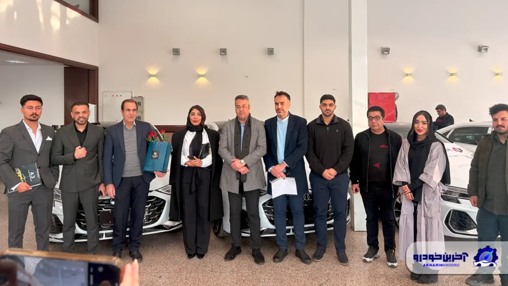 تحویل آئودی های وارداتی به جانبازان معزز توسط نادین خودرو