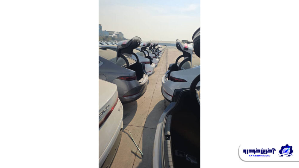 ورود نخستین محموله خودروهای BYD شرکت نبکا به گمرک تهران