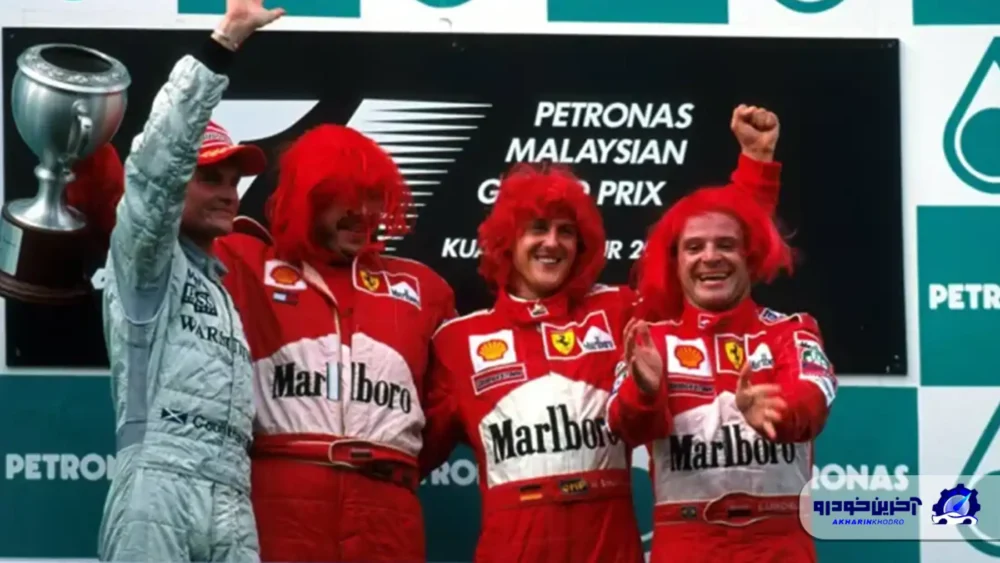 زیباترین جشن‌های قهرمانی F1