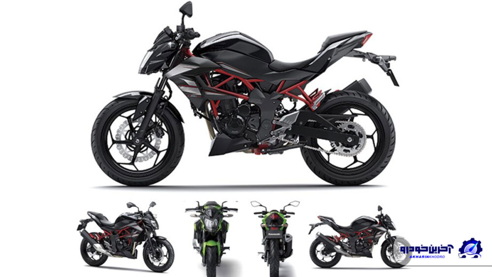 طراحی ظاهری موتور سیکلت کاوازاکی زد ۲۵۰