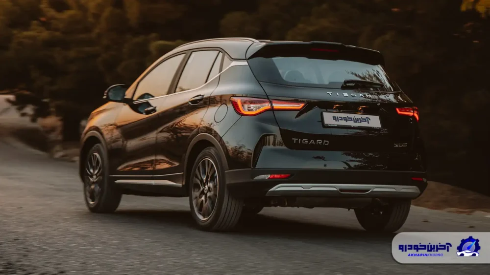 کراس اوور جدید تیگارد موتور پلاک ملی دریافت کرد