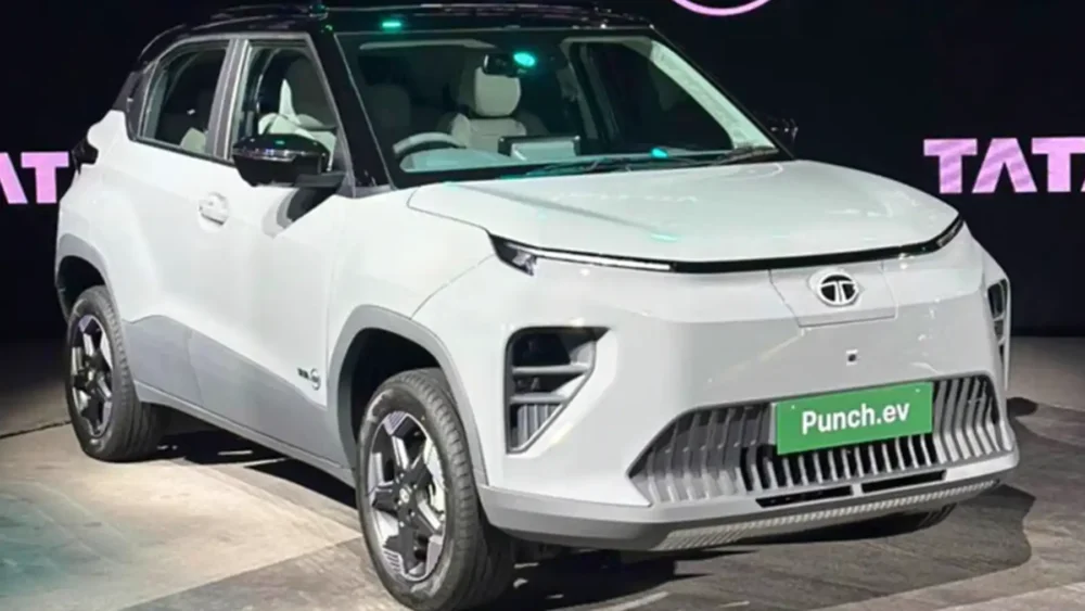 فیس لیفت تاتا پانچ برقی