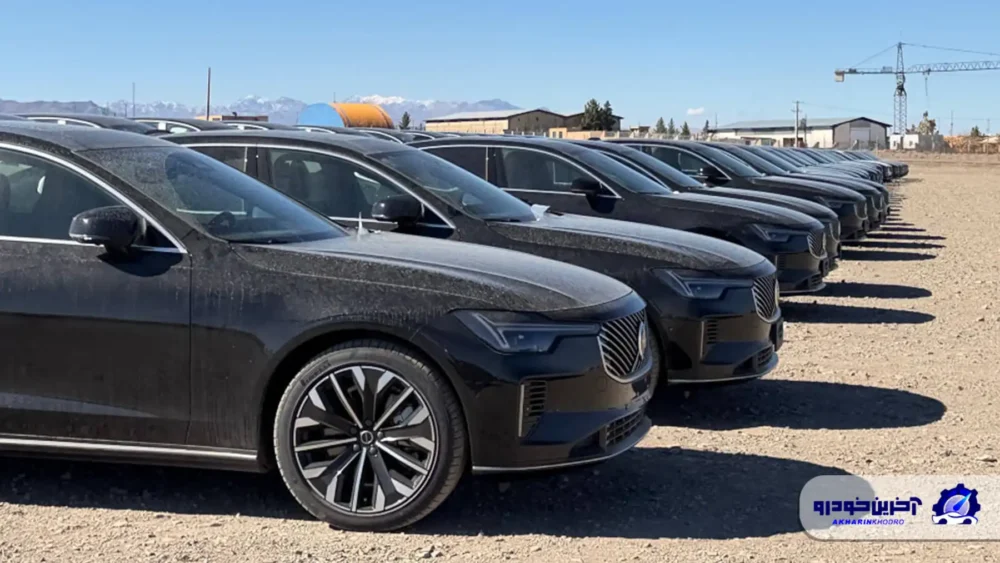 خودروهای وارداتی آفتاب خودرو در گمرک