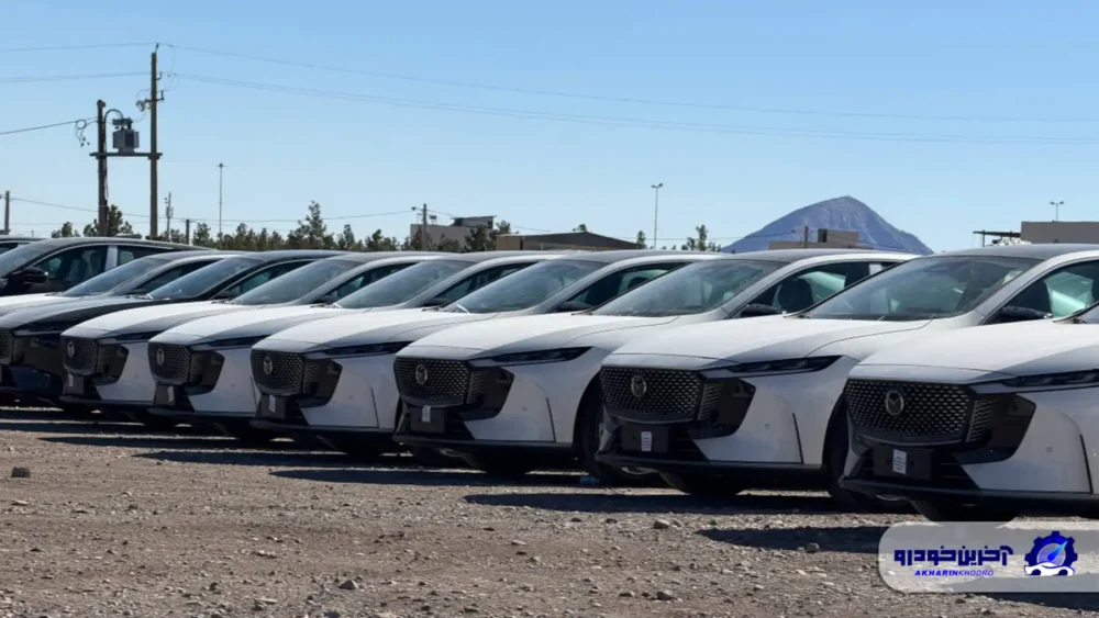 خودروهای وارداتی آفتاب خودرو در گمرک