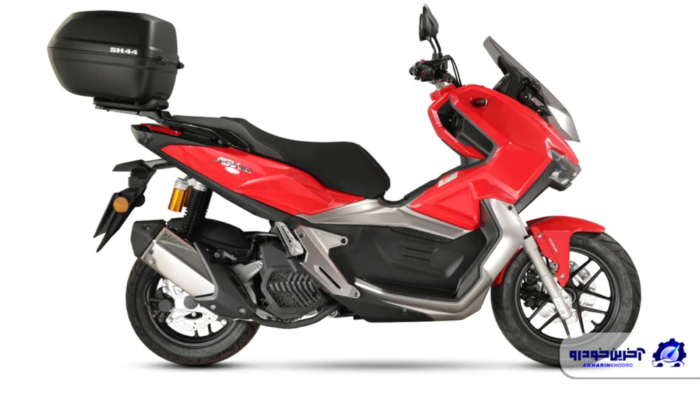 مشخصات فنی موتورسیکلت کویر AGV 150