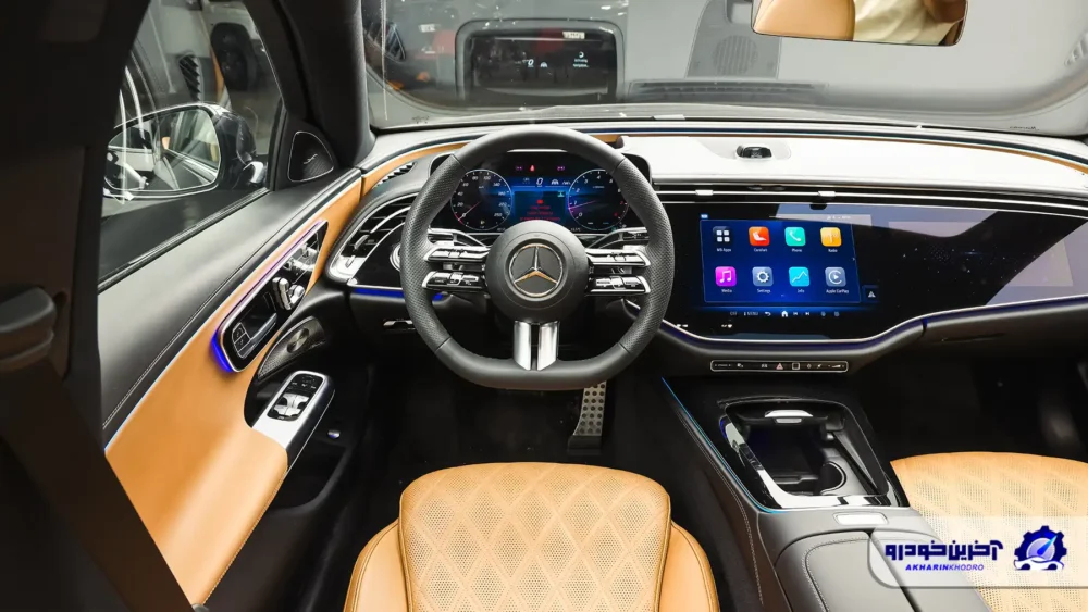 ویدیوی سدان جدید بنز در ایران ؛ E300 با مدل 2026 در بازار