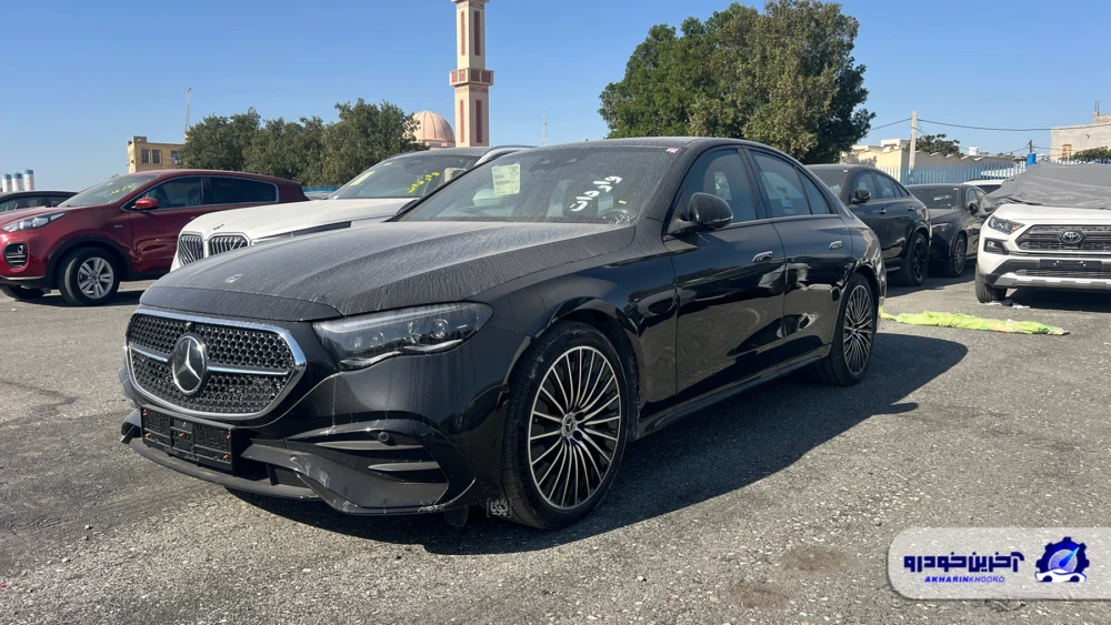 مرسدس بنزهای جدید راسا موتور به گمرک  رسیدند